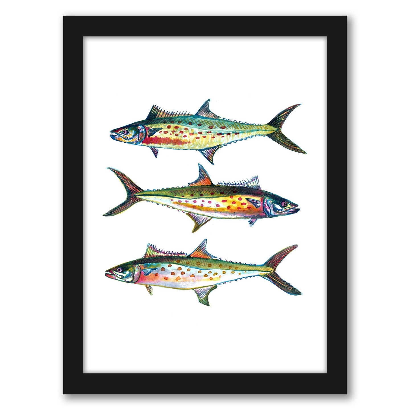 3 Spanish Mackerel by T.J. Heiser Frame Americanflat Michaels