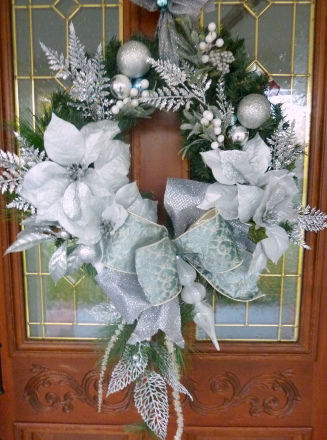 D. Stevens Winter White Merry Christmas Velvet Ribbon – Johnson Florist