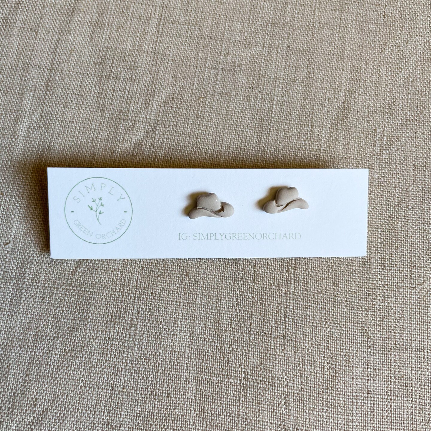 Mini Cowboy Hat Stud Polymer Clay Earrings MakerPlace by Michaels