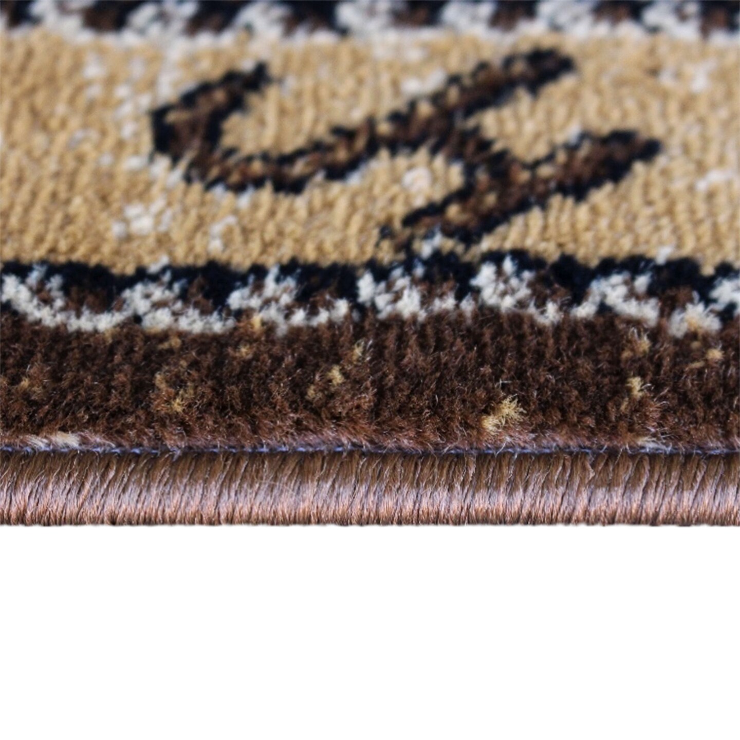 Masada Rugs Western Cowboy Themed Area Rug - Design L370