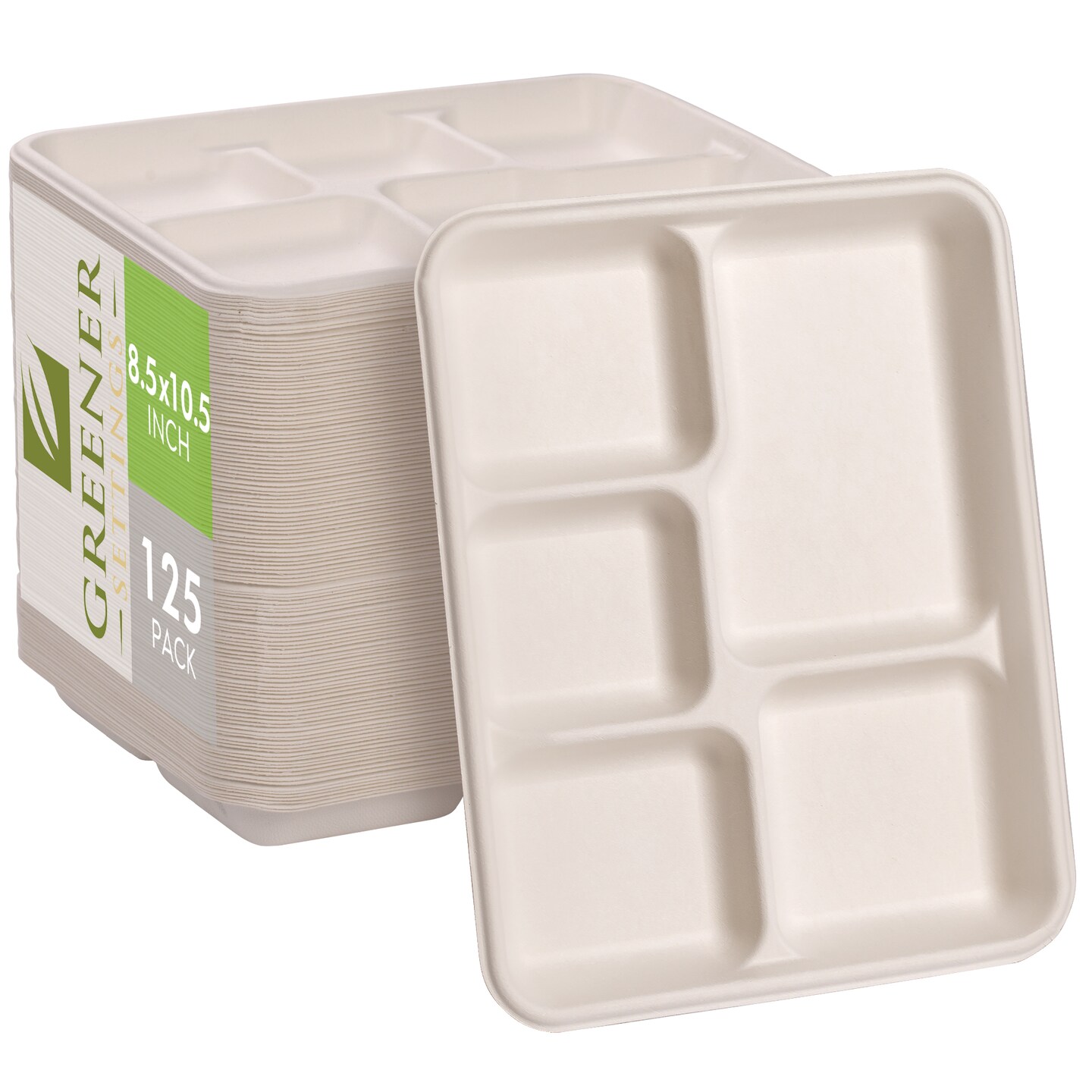Disposable Food Trays with Compartments