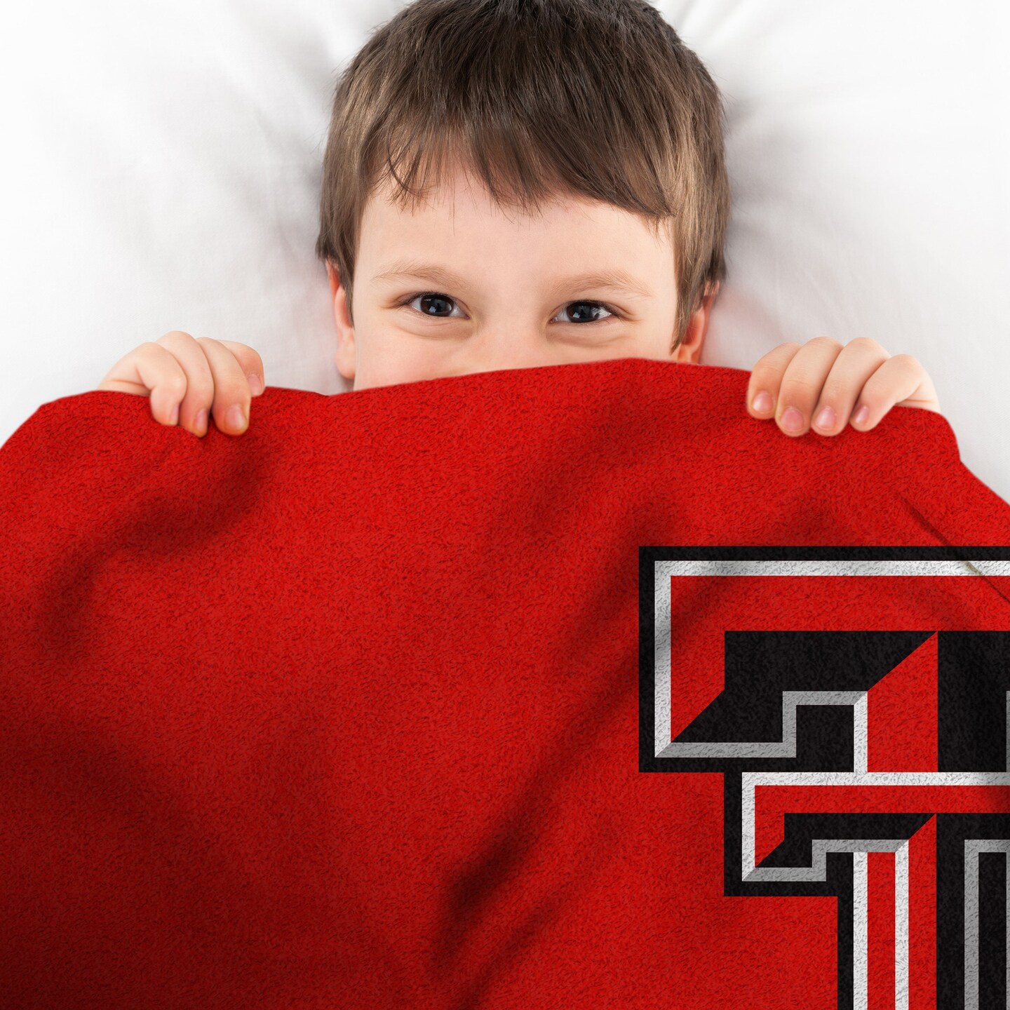 Sleep Squad Texas Tech Red Raiders Raider Red Mascot 60&#x201D; x 80&#x201D; Raschel Plush College Blanket
