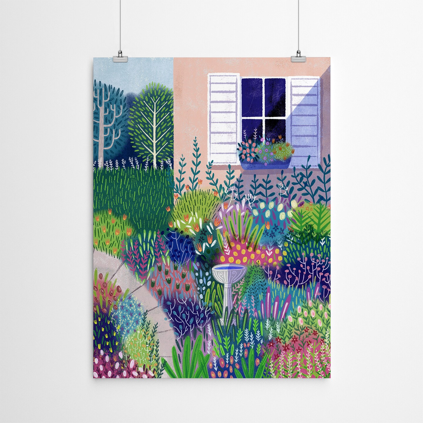 Spring Has Sprung by Jean Claude  Poster Art Print - Americanflat