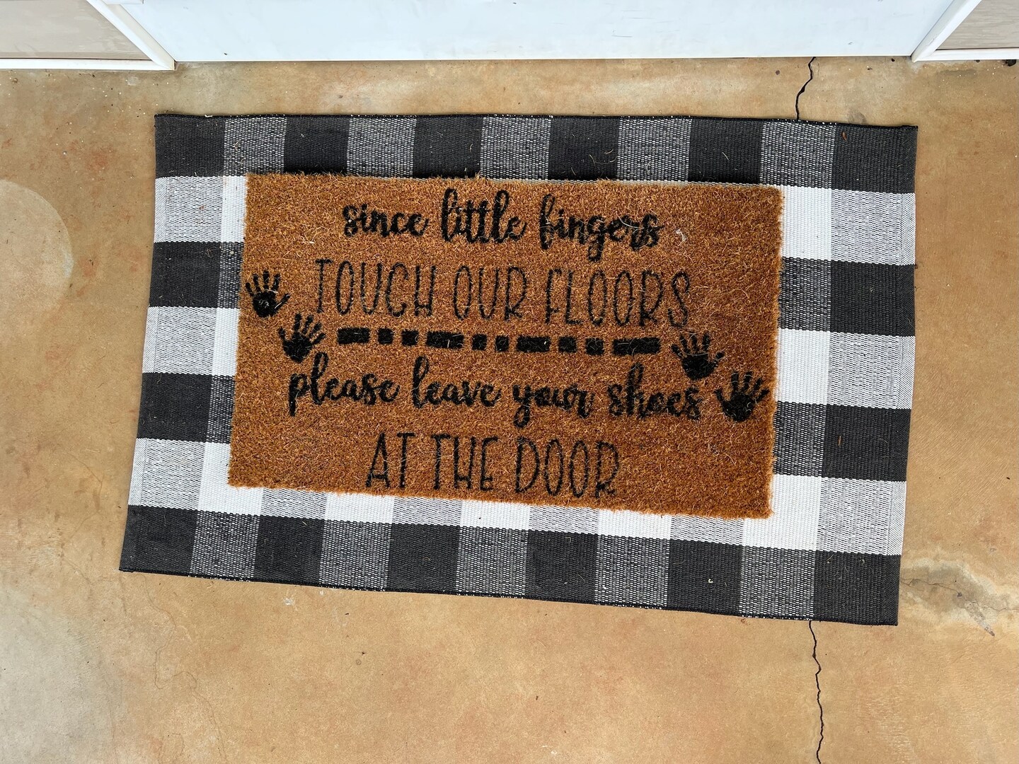 Funny Doormat Funny Welcome Mat Please Leave Doormat Gift Doormats For Gift  For