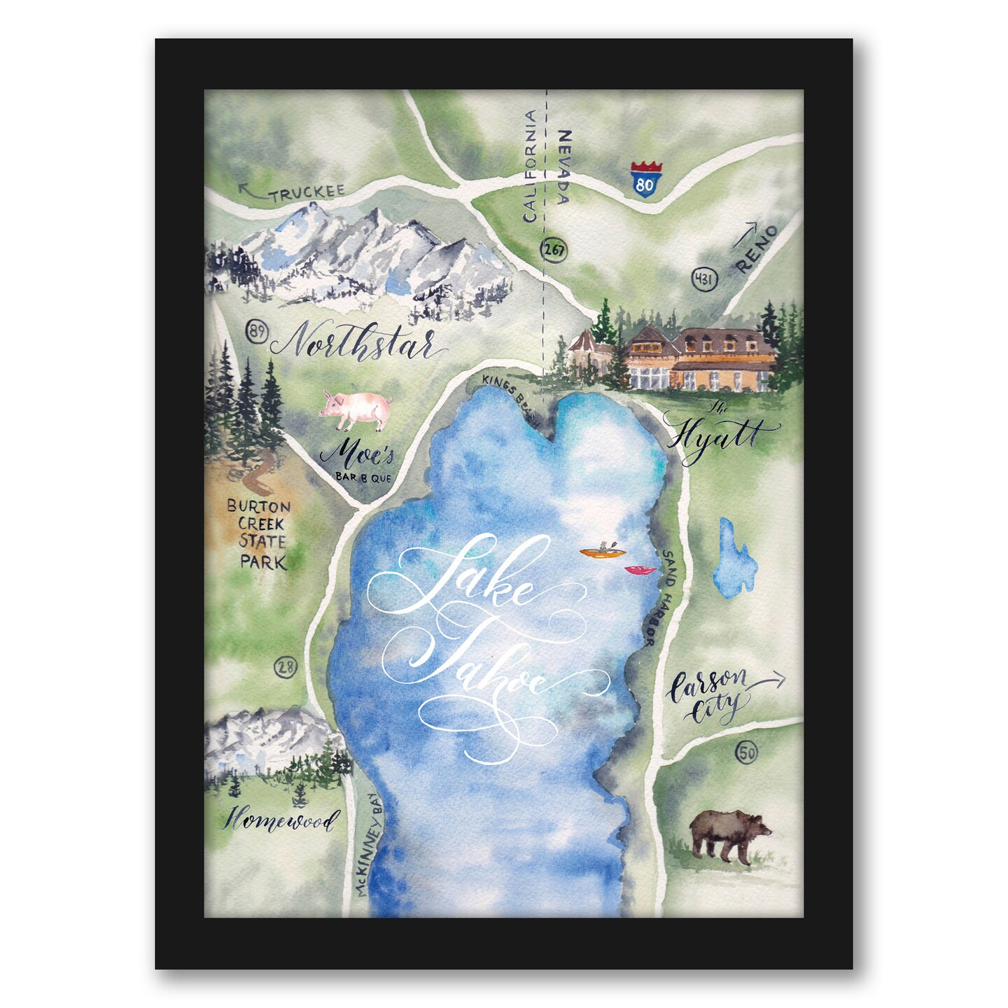 Lake Tahoe by Cami Frame Americanflat Michaels