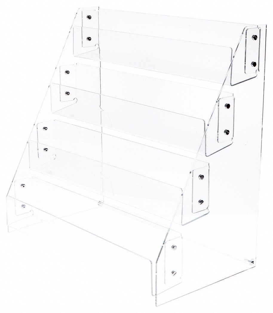 Plymor Clear Acrylic 4Level ForwardTilt Card Display Rack Michaels