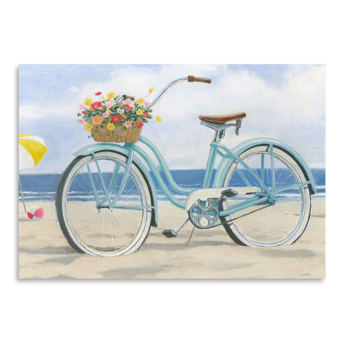 Beach Time Iii by James Wiens Poster - Americanflat