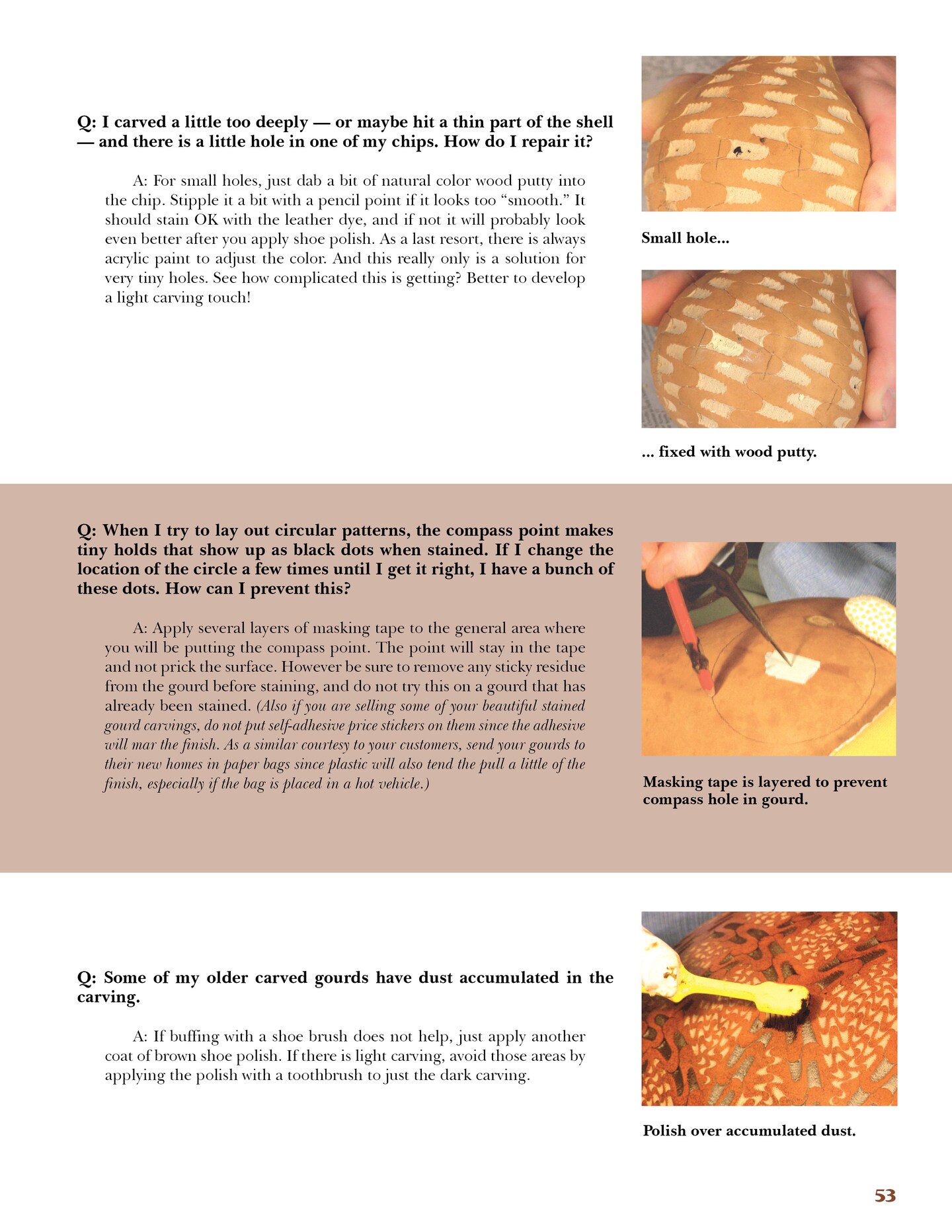 Chip-Carving Gourds