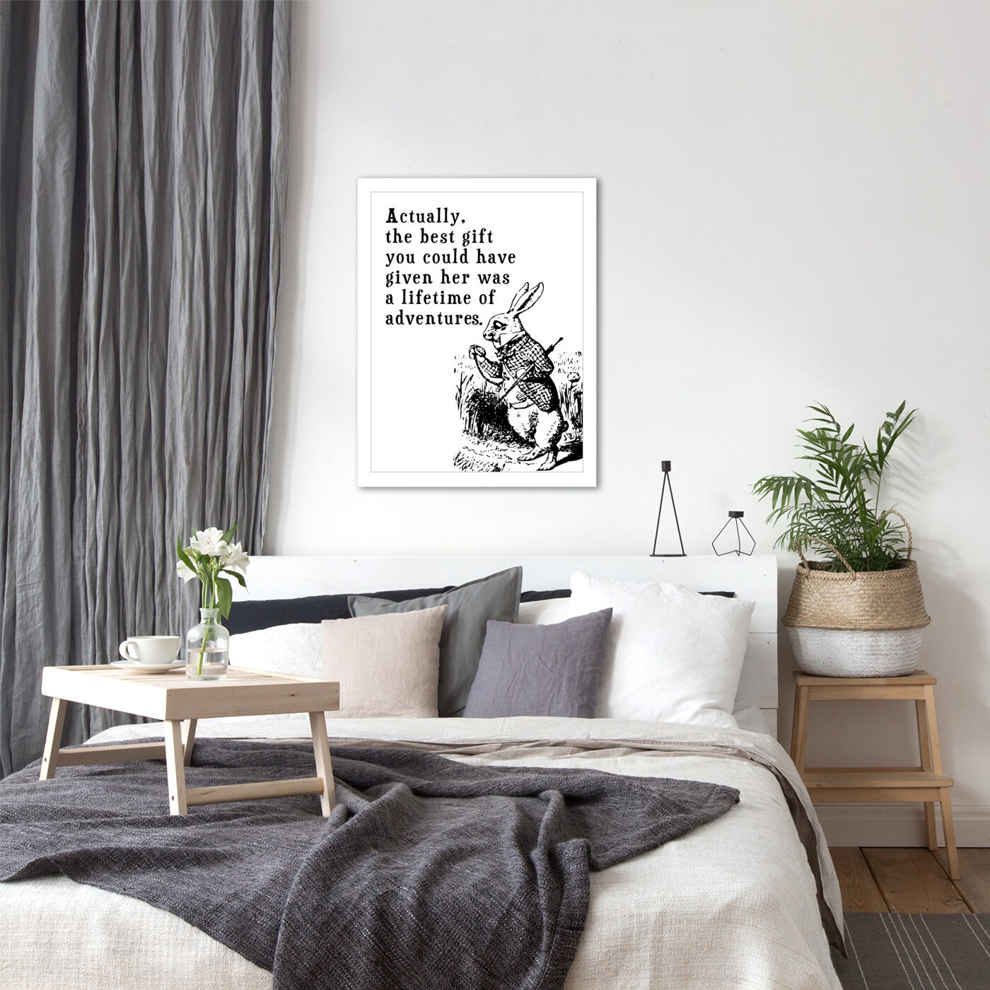 Alice In Wonderland Rabbit by Tanya Shumkina Frame  - Americanflat