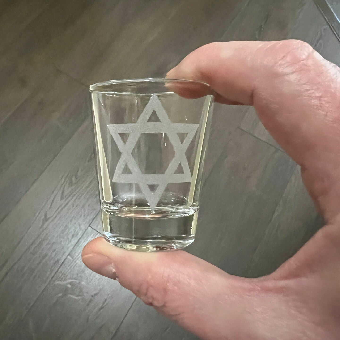 2oz Star of David Shotglass 2oz Star of David Shotglass