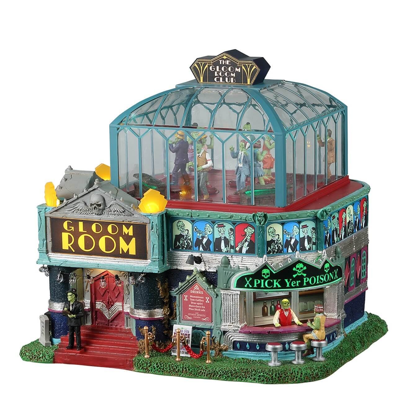 Lemax&#xAE; Spooky Town&#x2122; Halloween Village: The Gloom Room Club