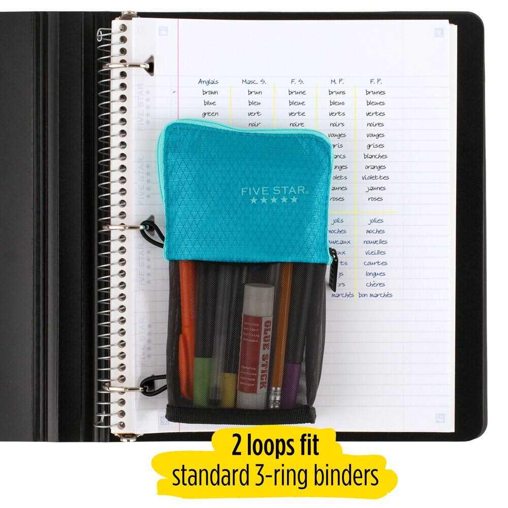 Five Star® Stand 'N Store Pencil Pouch