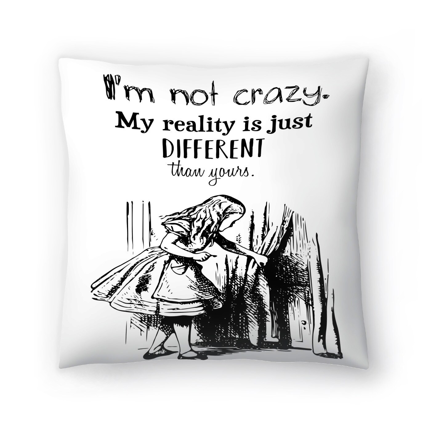 Alice in clearance wonderland throw pillows