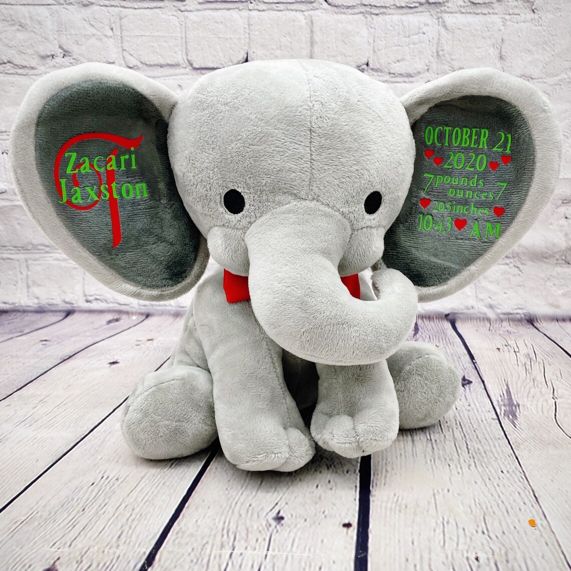 elephant stuffed animal for newborn