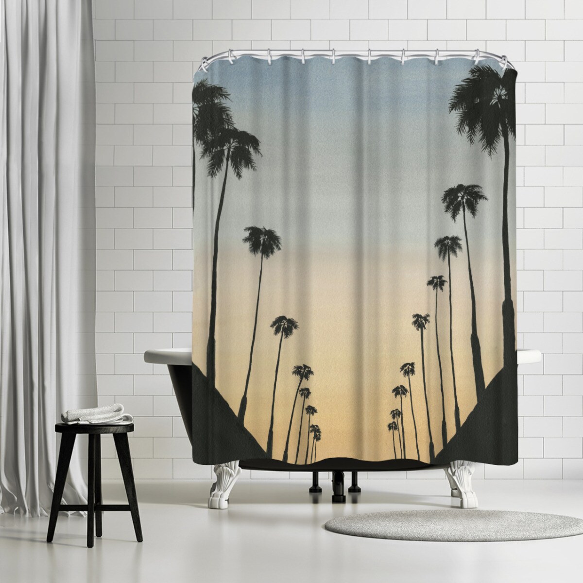 Tahira by Leah Graw Shower Curtain 71&#x22; x 74&#x22;