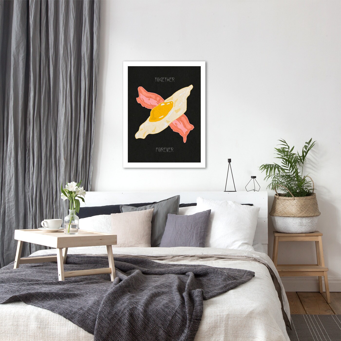 Bacon And Eggs by Laura Oconnor Frame  - Americanflat