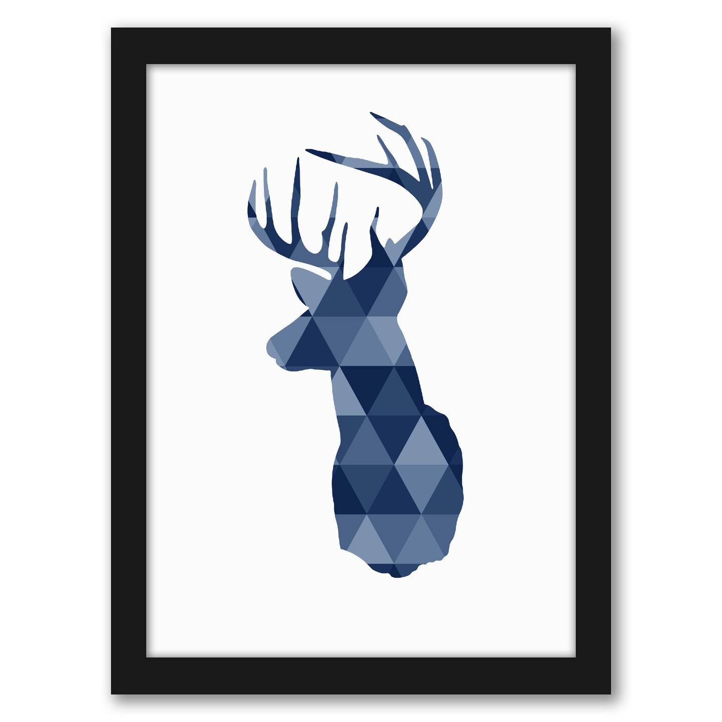 Geometric Deer by Nuada Frame  - Americanflat