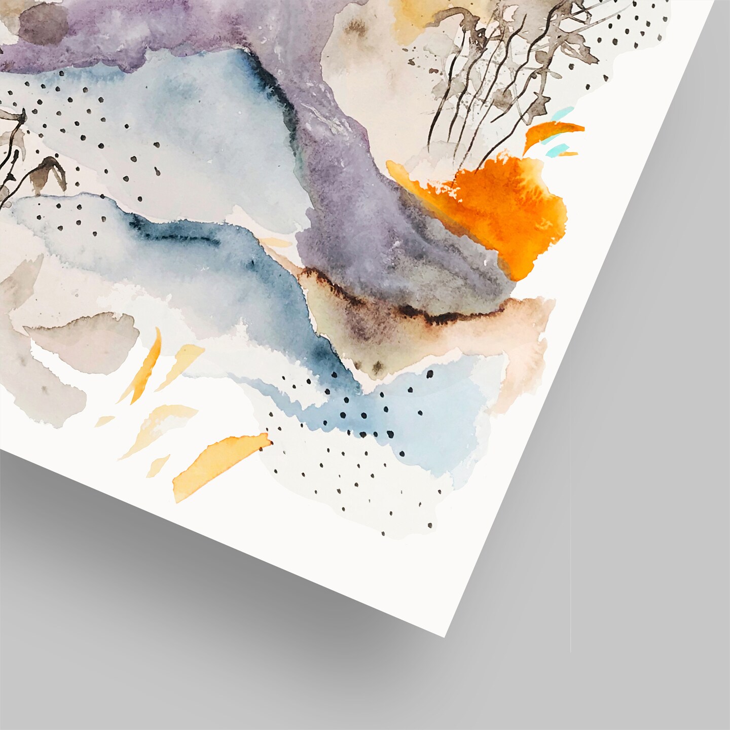 Marmalade Mountains 1 by Louise Robinson  Poster Art Print - Americanflat