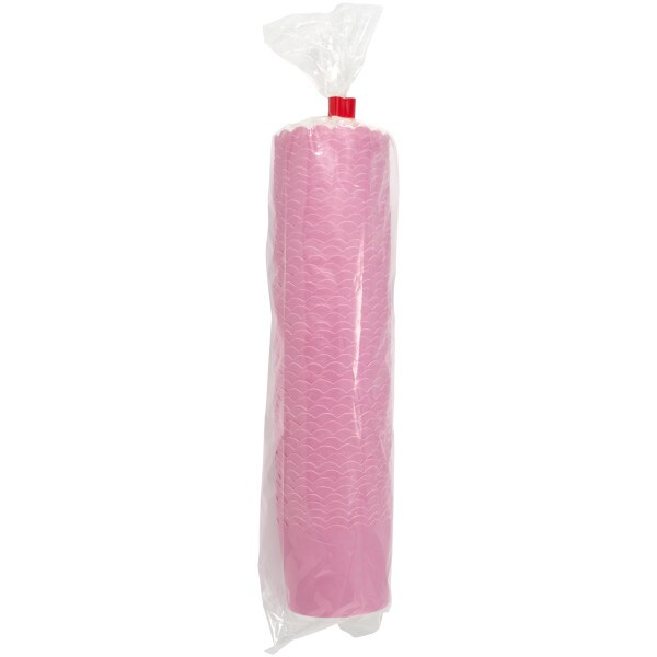 Sachet Pink Scalloped Baking Cups 50ct