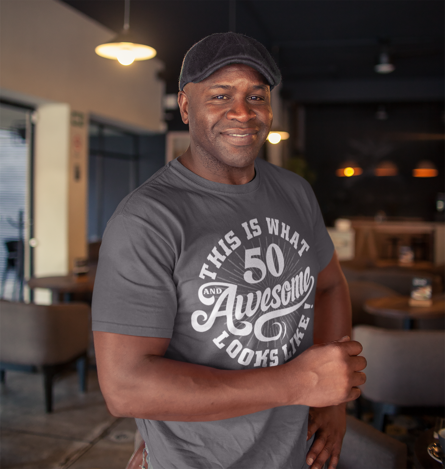 Men s Funny 50th Birthday T Shirt 50 And Awesome Shirts Fiftieth Birthday Shirts Shirt For 50th Birthday MakerPlace by Michaels