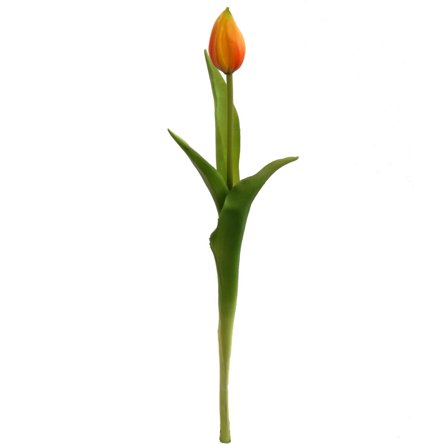 24-Pack: Real Touch Orange Tulip Bud Stem, Floral Home by Artificial Flowers