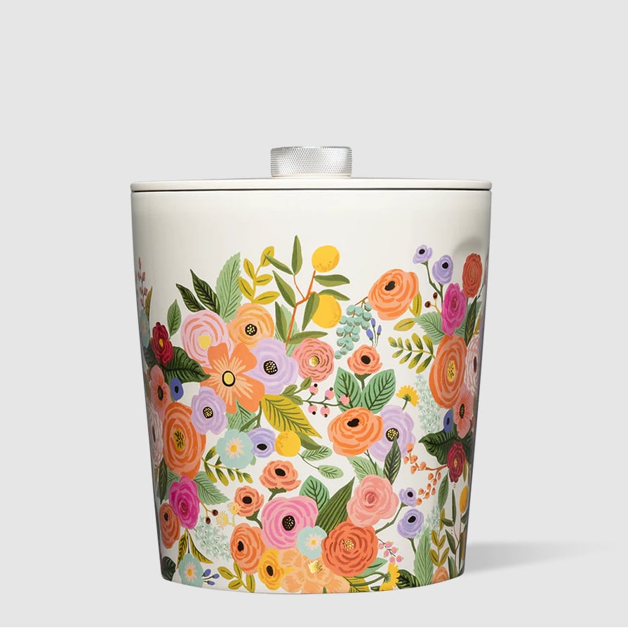 Corkcicle Rifle Paper Co x   ice Bucket - Creamy Floral-