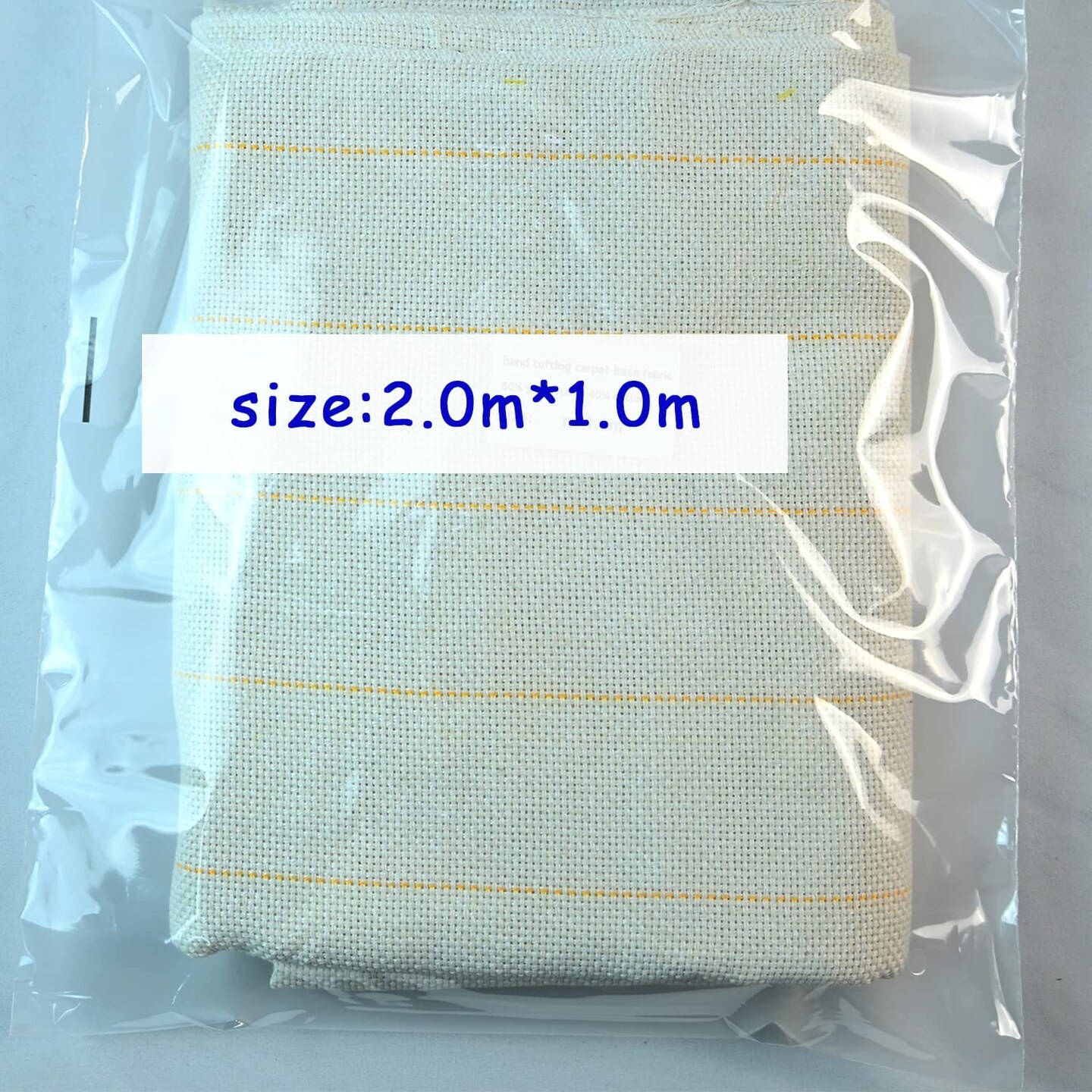 83" x 39" Tufting Cloth with Marked Lines,Large Monk's Cloth for Tufting Gun & Rug Tufting Fabric/Primary Tufting Cloth/Monk Cloth for Rug Tufting/Carpet Tufting Cloth