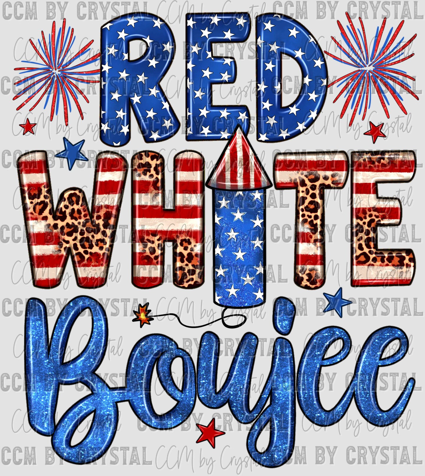 USA Boujee patchwork