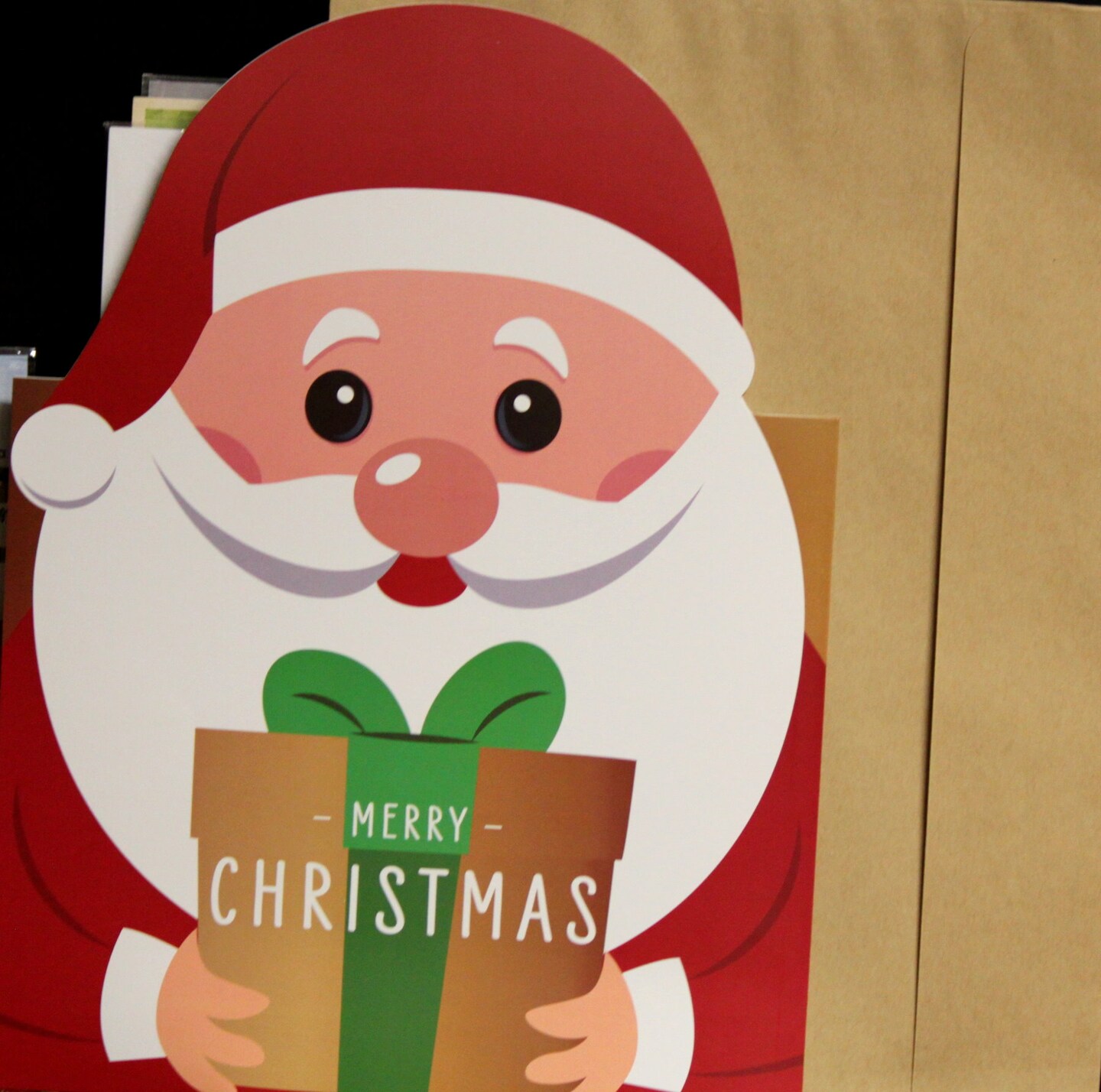 XXL Giant Santa Christmas Card And Envelope