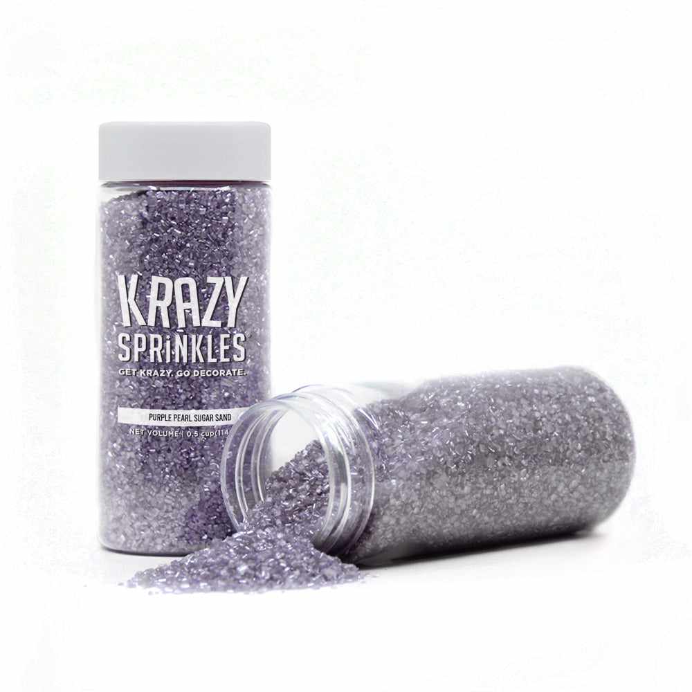 Purple Pearl Sugar Sand Sprinkles