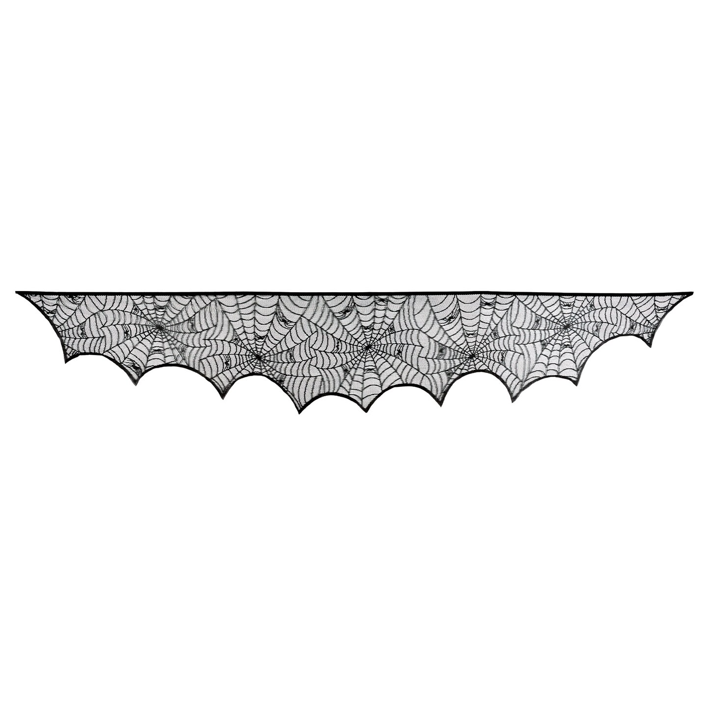 Beistle - Spider Web Mantel Scarf - 18&#xBD;&#x22; x 8&#x27; - 12 Pack