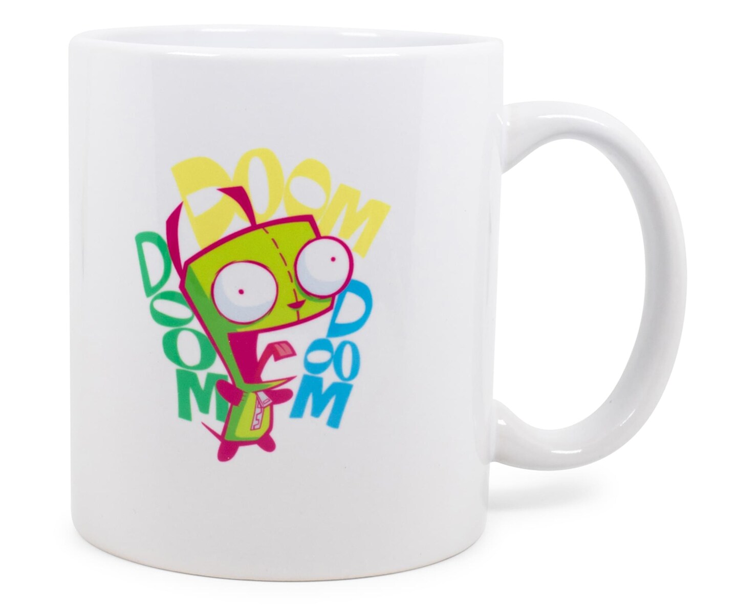 Nickelodeon Invader Zim &#x22;Doom Doom Doom&#x22; Ceramic Mug Exclusive | Holds 11 Ounces