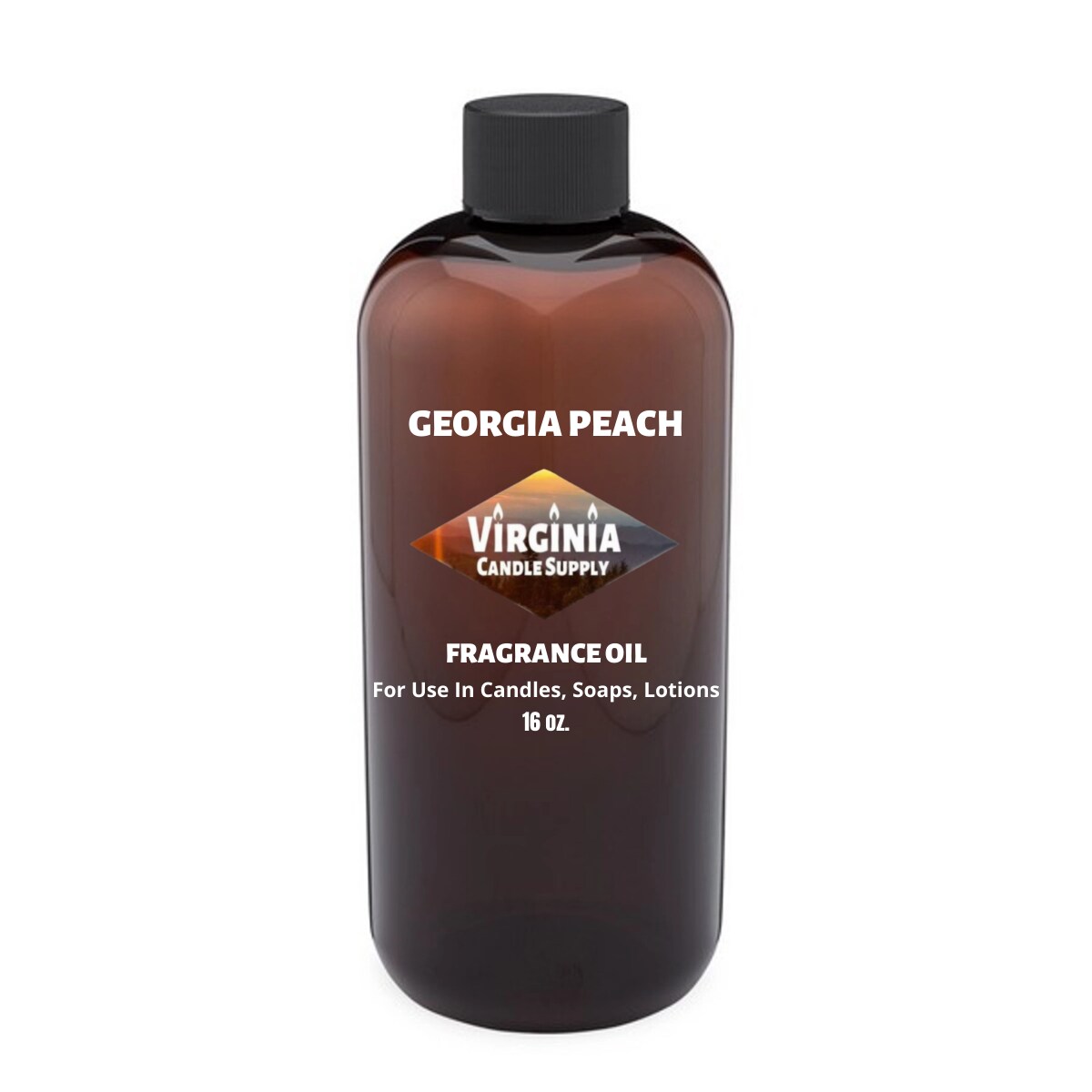 Georgia Peach Fragrance Oil (Our Version of the Brand Name) (16 oz Bottle) for Candle Making, Soap Making, Tart Making, Room Sprays, Lotions, Car Fresheners, Slime, Bath Bombs, Warmers&#x2026;