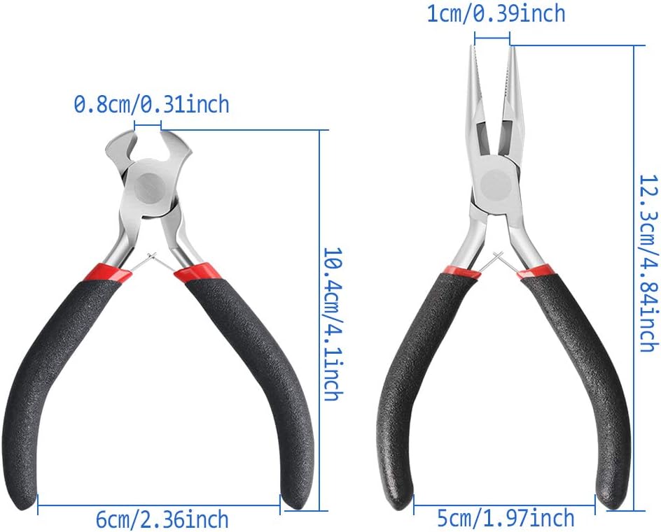 2 Pack Zipper Repair Kit Zipper Install Pliers Tool to Replacement Zipper, Hand Fix A Zipper Tool
