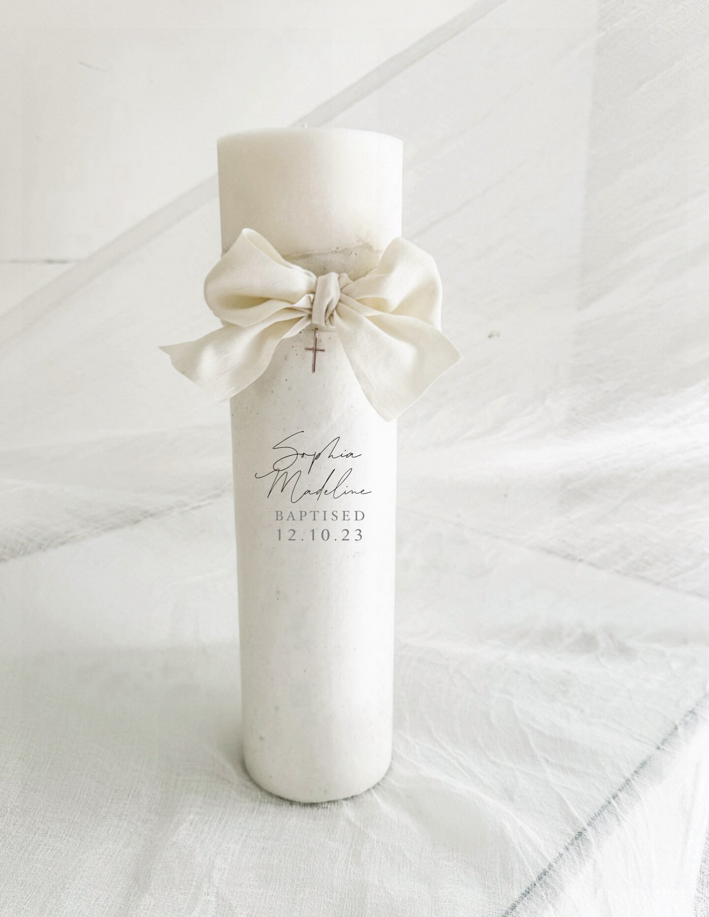 Baptism Candle | MakerPlace by Michaels
