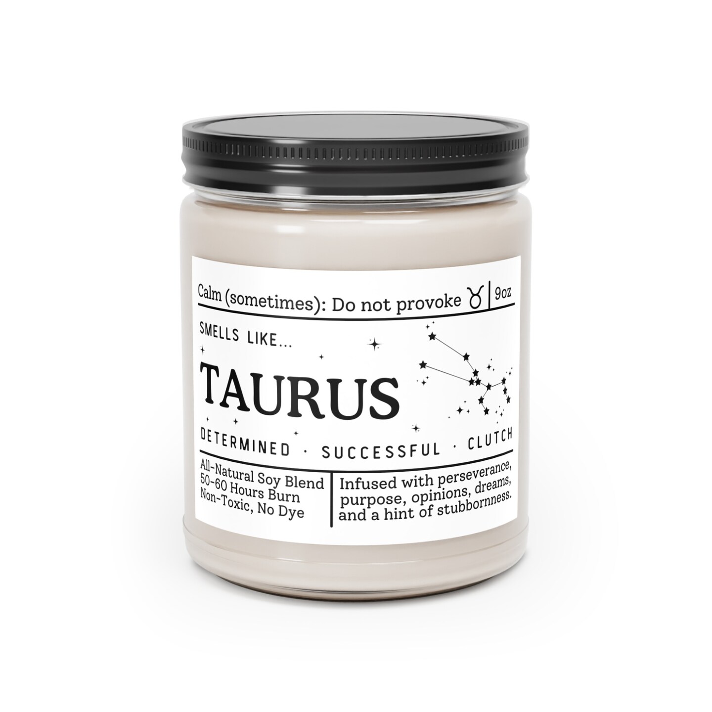 Taurus Candle - Smells Like Taurus Zodiac Candle