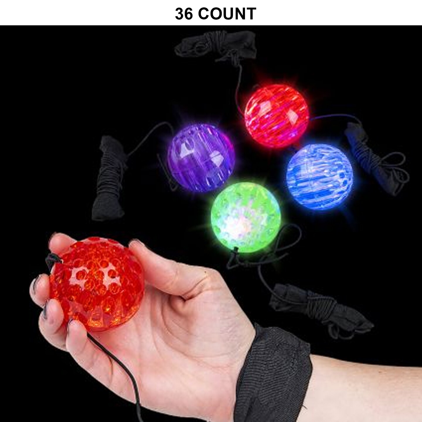 Light Up Orbit Ball - Assorted Colors | MINA&#xAE;