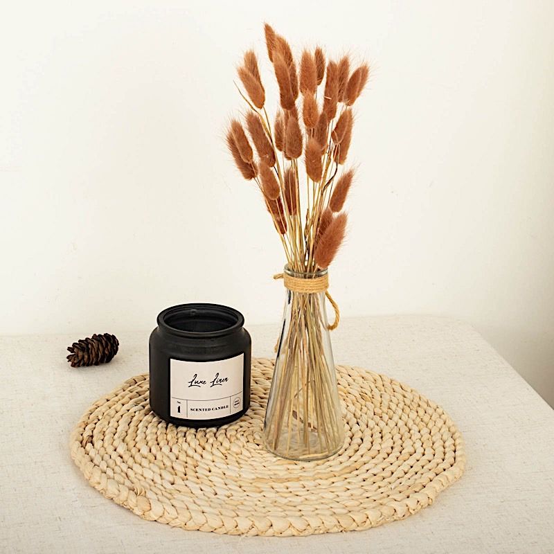50 STEMS 15 in Rabbit Tail Dried Pampas Grass