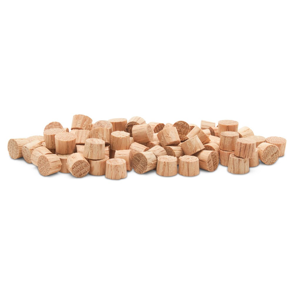 Wood Hole Plugs, Multiple Sizes, Oak Flat Top Plugs for Screw Holes ...