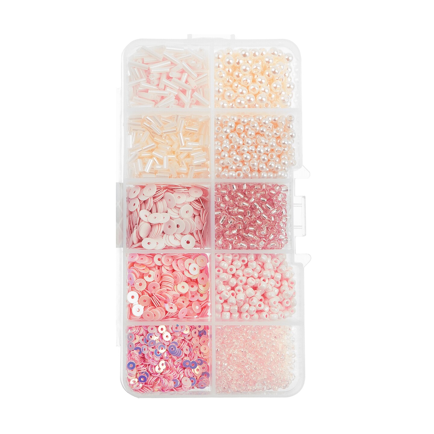 John Bead 10 Types Mix Sequins &#x26; Beads Kit