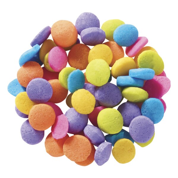 Neon Bright Confetti Quins