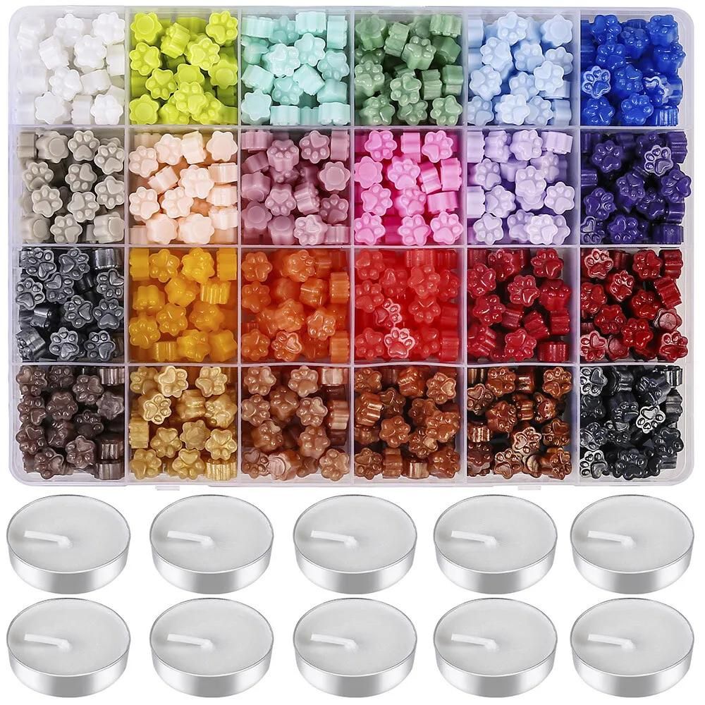 600 pcs Sealing Wax Beads for Retro Seal Stamp on Wedding Invitations