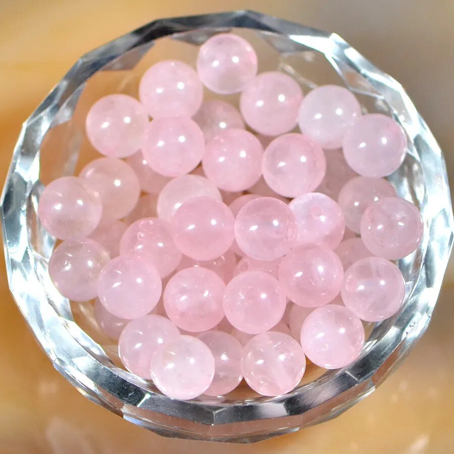 100 PCS Natural Gemstone Round Beads Michaels