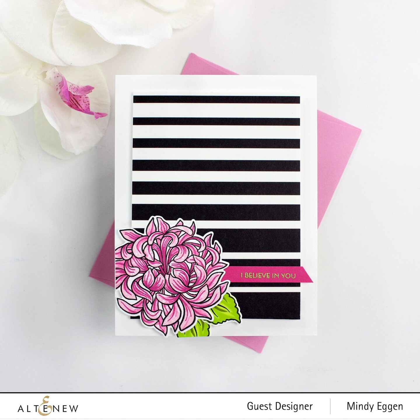 Gradient Lines Wide Washi Tape