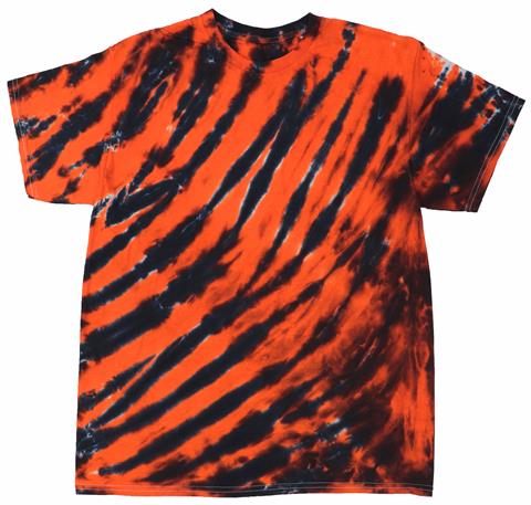 DYENOMITE&#xAE; Tiger Stripe Tie-Dyed T-Shirt