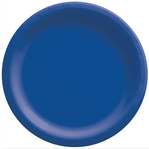 Royal Blue Round Paper Plates Michaels