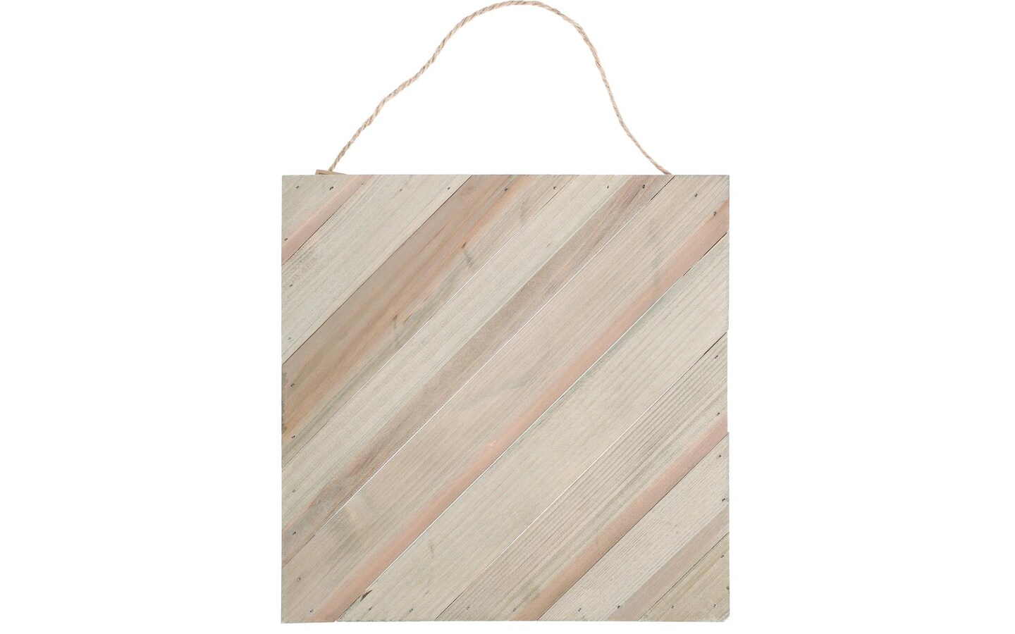 Hampton Art Plank Diagonal 12&#x22; x 12&#x22; Rustic, Wood Plaque, Wood Sign Blank, Wood Blanks, Wooden Plaques, Blank Wood Signs for Crafts, Wooden Sign Blank, Wood Planks for Crafts