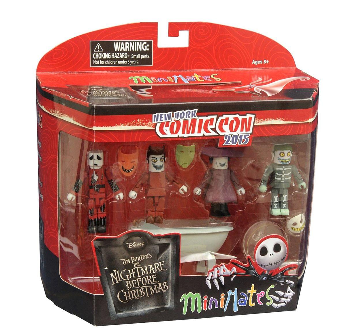 Minimate Nightmare Before Christmas NYCC 2015 Exclusive Action Figure Set