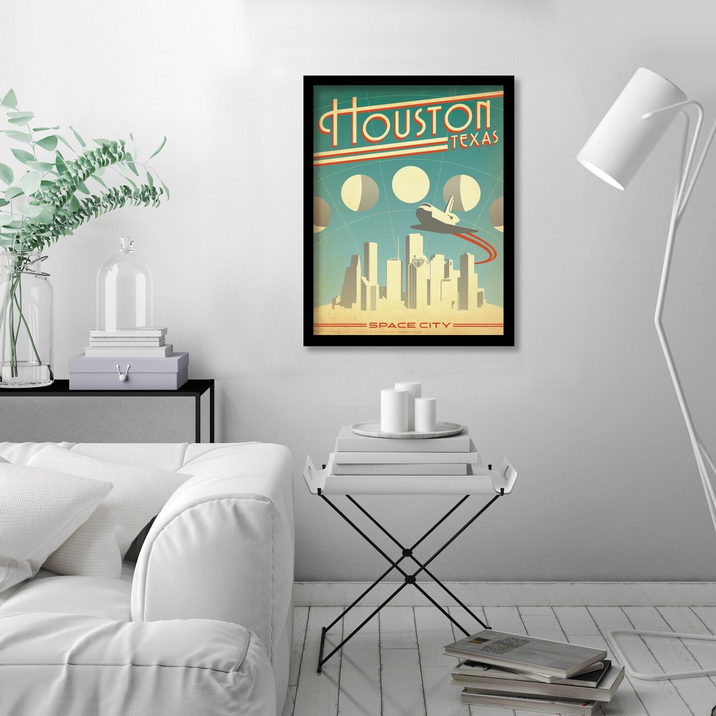 Art Print - Houston Space City By Anderson Design Group
