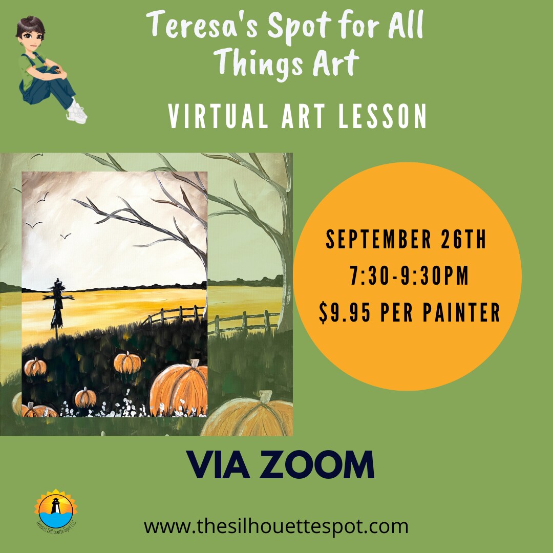 Scarecrow Watch: Online Virtual Art Paint Night